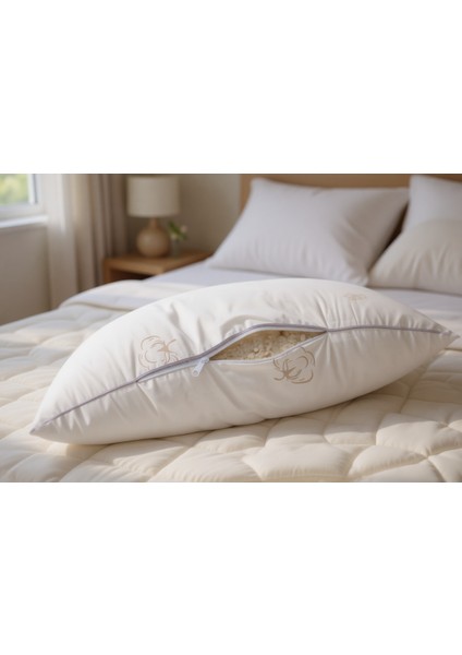 Desenli Pamuk Yastık 50X70