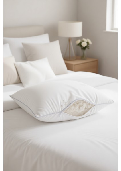 Desenli Pamuk Yastık 50X70