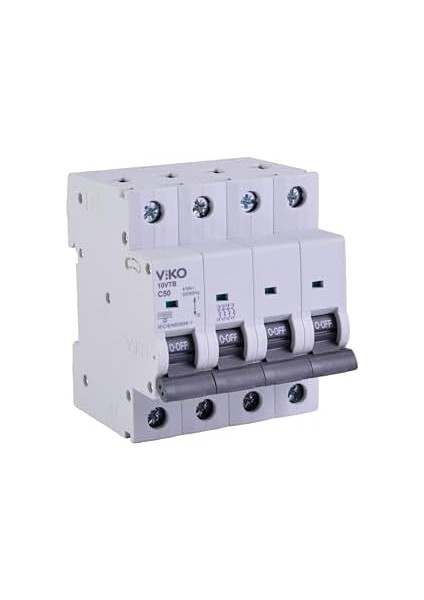 10VTB-4C50 Otomatik Sigorta 10KA C Tipi 4 Kutup 50A fiyatları