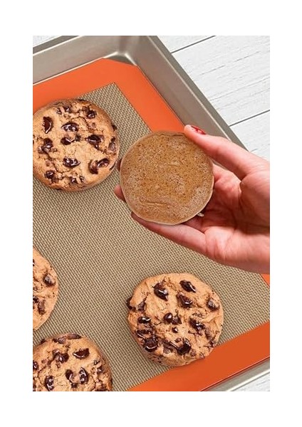 Silikon Yanmaz Yapışmaz Pişirme Matı, Hamur Işi Matı, Yıkanabilen Tekrar Kullanılabilien Yapışmaz Fırın Tepsi Sergisi 30X40 cm modelleri