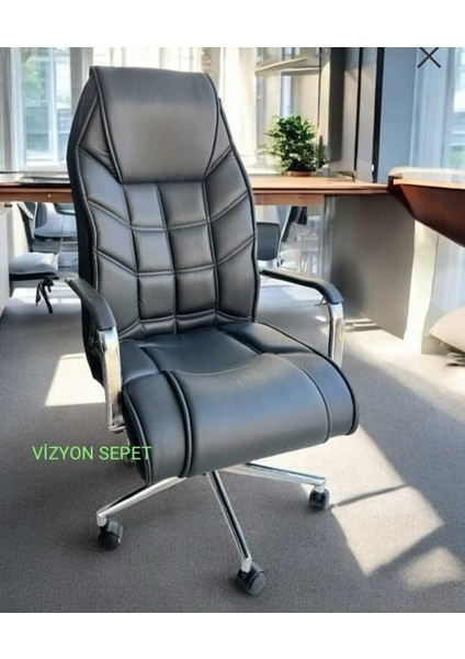 Spor Ofis Yönetici Makam Koltuğu Dikişli-Ofis Makam Koltuğu Calişma Koltuğu