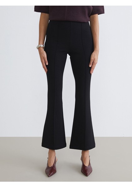 Yeni Sezon Ekstra Dar Fit Ispanyol Paça Kadın Pantolon fiyatları