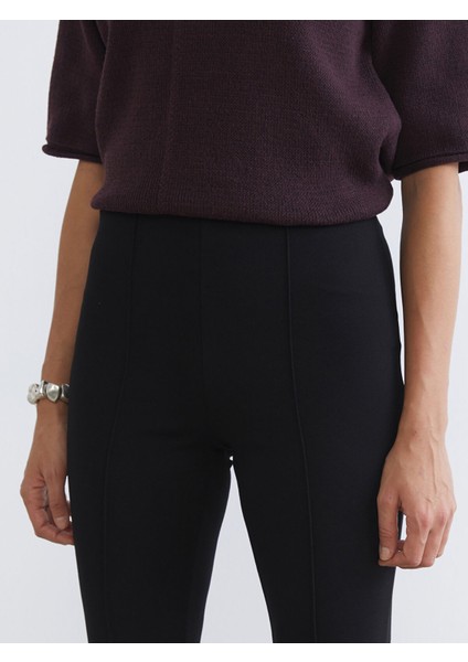 Yeni Sezon Ekstra Dar Fit Ispanyol Paça Kadın Pantolon modelleri