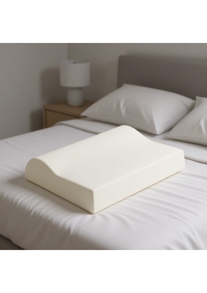 Visco Tek Boyun Destekli Ortopedik Yastık