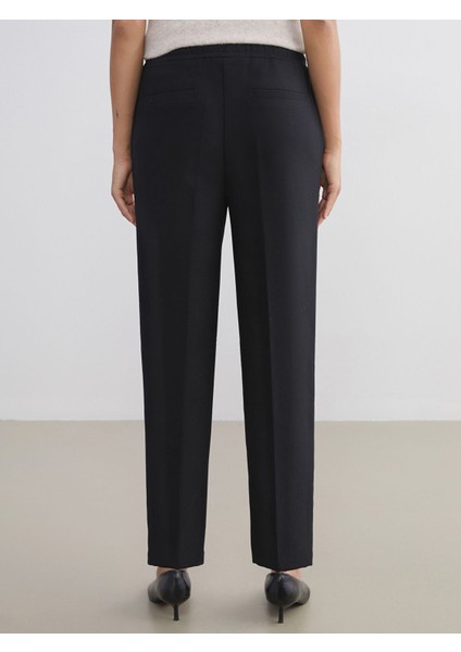 Yeni Sezon Beli Lastikli Havuç Kesim Kadın Pantolon fırsatları