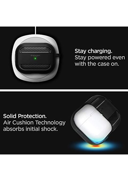 Airpods Pro (1.nesil) ile Uyumlu Kılıf Rugged Armor - ASD00540 fiyatları