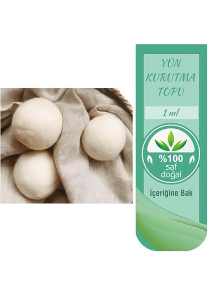 Unicuslife Her Biri 50 gr Yün Kurutma Topu 3&apos;lü (Taşıma Kesesi ile Birlikte Gönderilir) modelleri