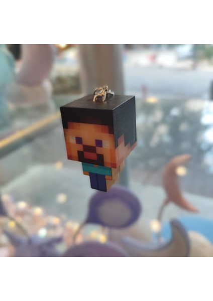Minecraft Figürlü 3D Işıklı Anahtarlık AD21106 fiyatları