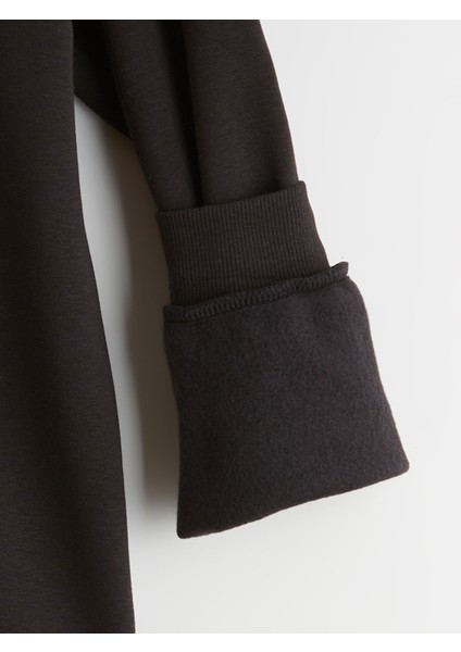 Yeni Sezon Bisiklet Yaka New York Baskılı Erkek Çocuk Sweatshirt modelleri