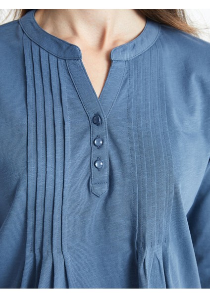 Yeni Sezon Kaçık Yaka Kadın Bluz modelleri