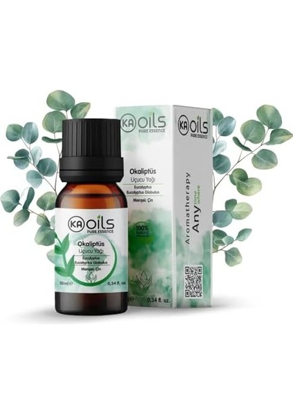 Kaoils Okaliptüs Uçucu Yağı 10 ml | Eucalyptus Globulus Essential Oil | Ferahlatıcı ve Arındırıcı | Solunum Desteği ve Zindelik Için Aromaterapi Yağı modelleri