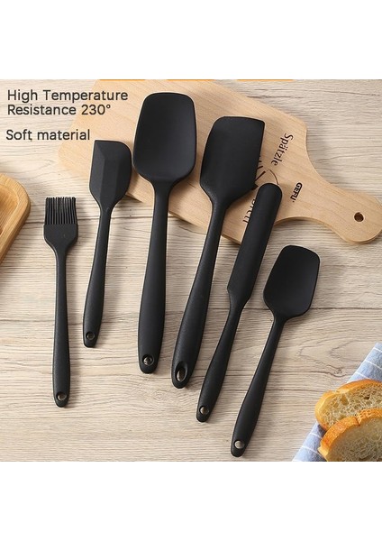 Silikon Mutfak Seti, Yapışmaz Spatula, Kaşık, Bıçak, Pasta Fırçası, Yumurta Fırçası Yanmaz Yapışmaz Mutfak Pasta Slikon Yumurta Fırçası Kaşık Bıçak Spatula Seti modelleri