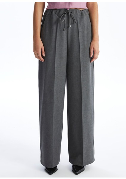 Yeni Sezon Beli Lastikli Rahat Kalıp Kadın Pantolon fiyatları