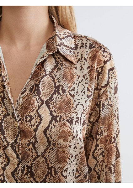 Yeni Sezon Desenli Kadın Gömlek modelleri
