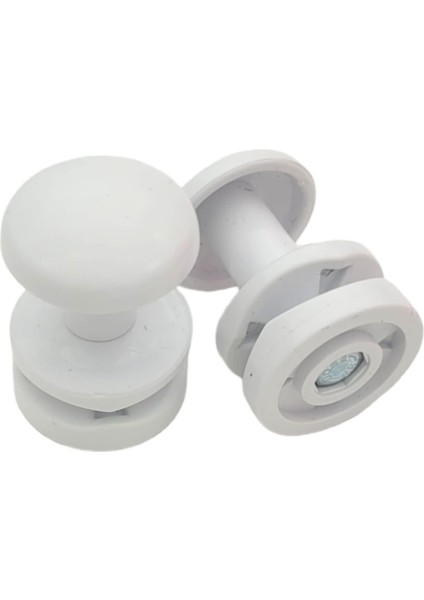 Rayları Için Havlu ve Bornoz Askısı Beyaz