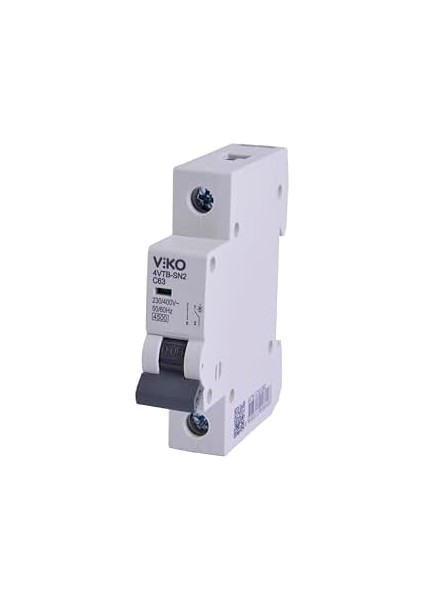 4VTB-1C63 Otomatik Sigorta 4,5ka C Tipi 1 Kutup 63A fiyatları