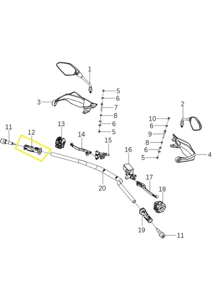 JEDI750 Gidon Elciği Sol fiyatları