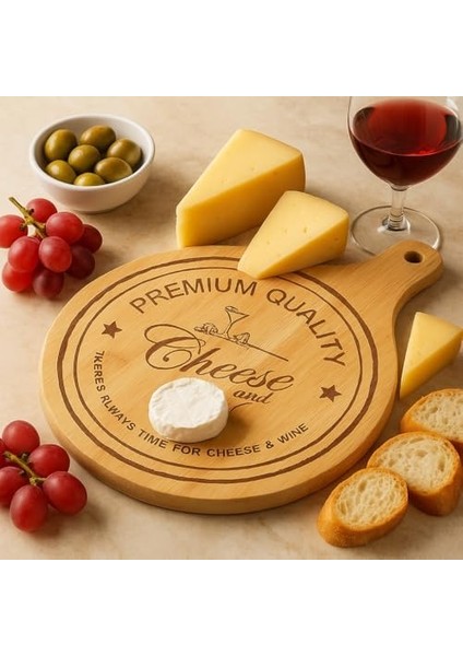 Bambu Peynir Sunum Tabağı, Tek Kişilik Bambu Sunum Tabağı | ve Şık - Lezzetli Atıştırmalıklarınızı Şık Bir Şekilde Sunun! (35 * 26 * 1.2cm) modelleri