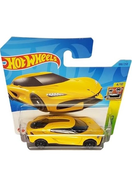 - Koenigsegg Gemera - Hw Exotics 4/10 - HKH95 - Short Card - Supersportwagen - Sarı - 2023 modelleri