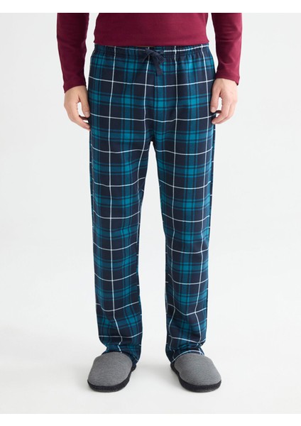 Yeni Sezon Standart Kalıp Ekose Erkek Pijama Alt fiyatları