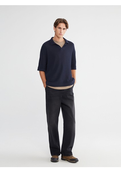 Yeni Sezon Baggy Fit Erkek Jean Pantolon