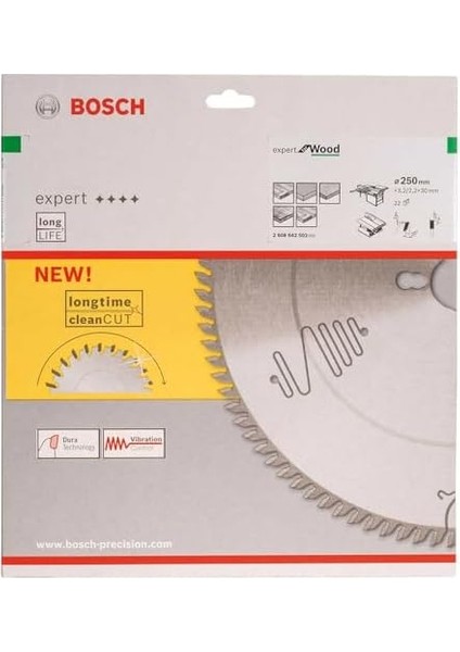 Dairesel Testere Bıçağı Expert, 250 x 30 x 3,2 Mm, 22, 2608642502 Için fiyatları
