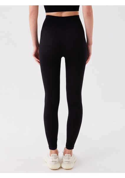 Yeni Sezon Beli Lastikli Düz Seamless Kadın Tayt indirimleri