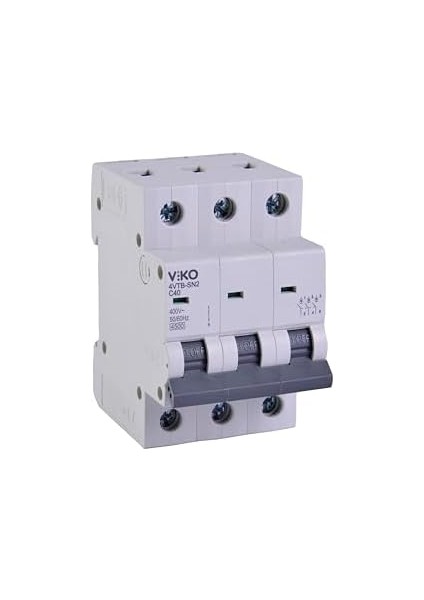4VTB-3C40 Otomatik Sigorta 4,5ka C Tipi 3 Kutup 40A fiyatları