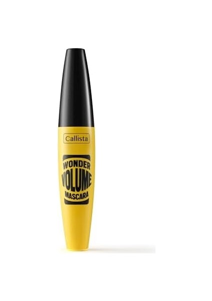 Callista Wonder Volume Mascara Hacim ve Kıvırma Etkili Maskara Siyah modelleri