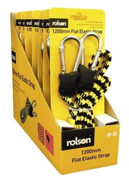 44130 1200 mm Flat D-Ring Bungee fiyatları