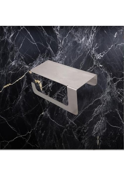 Ister Kendinden Yapışkanlı Ister Vidalı Paslanmaz Çelik Telefon Raflı Tuvalet Kağıtlığı modelleri