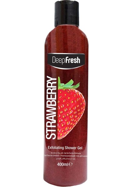 Deep Fresh Peeling Etkili Arındırıcı Duş Jeli 400 ml (Çilek) modelleri