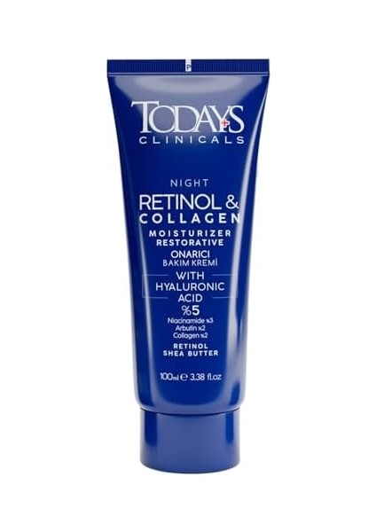 Todays Clınıcals Onarıcı Krem - Retinol Shea Butter Hyaluronic Acıd%5 Collagen% 2 Arbutin% 2 fiyatları