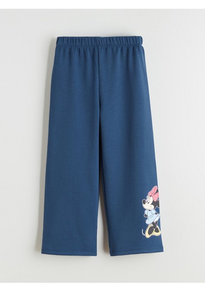 Yeni Sezon Minnie Mouse Baskılı Kız Çocuk Eşofman Altı