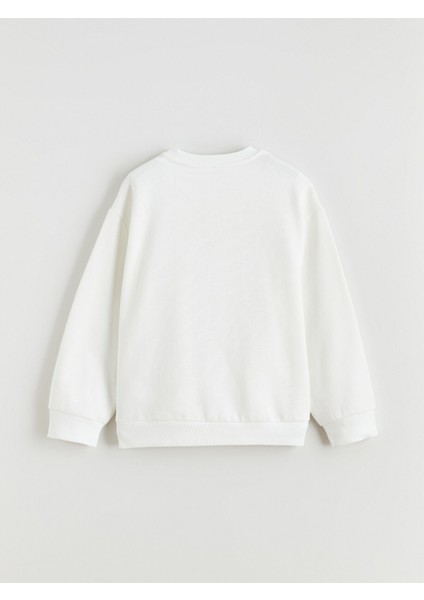 Yeni Sezon Bisiklet Yaka Powerpuff Girls Baskılı Kız Çocuk Sweatshirt fırsatları