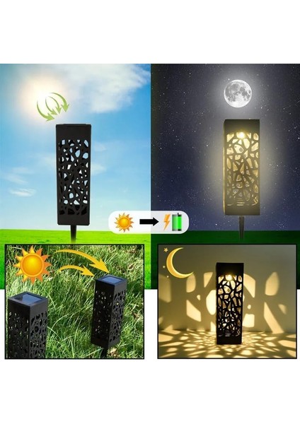 4'lü Set Güneş Enerjili Solar, Gün Işığı, Yürüyüş Yolu Bahçe Işıkları, Güneş LED Işıkları, Bahçe, Teras, Çim, Havuz, Yol Için Peyzaj Aydınlatması fiyatları