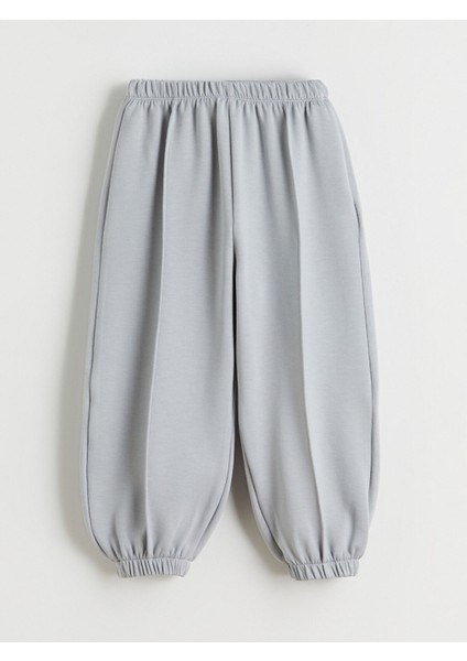 Yeni Sezon Beli Lastikli Soft Touch Kız Çocuk Eşofman Altı