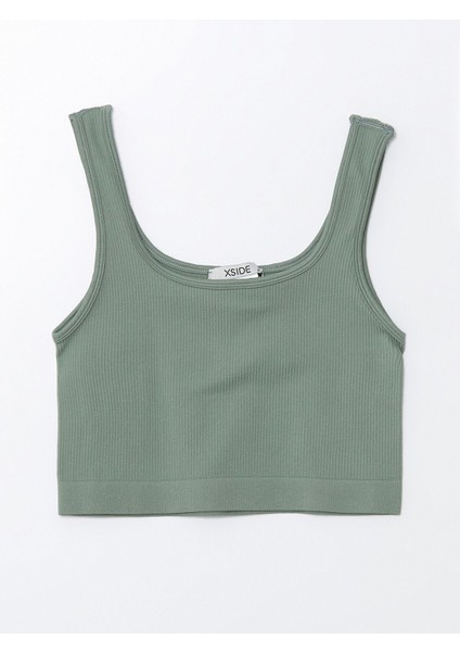 Yeni Sezon U Yaka Crop Kadın Sporcu Atleti indirimleri