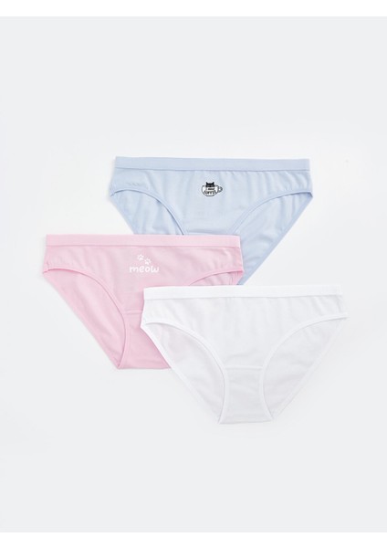 Yeni Sezon Baskılı Bikini Külot 3'lü