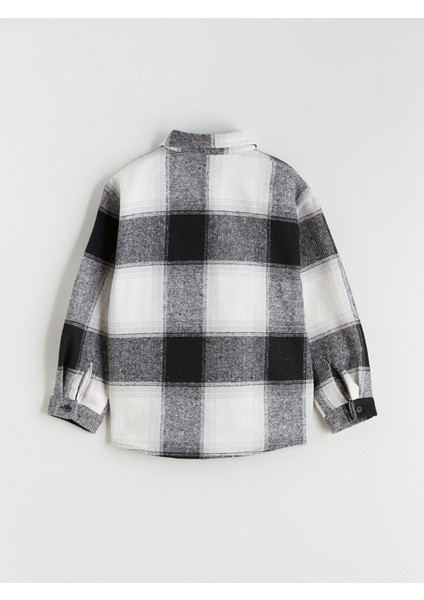 Yeni Sezon Ekose Desenli Erkek Çocuk Gömlek Ceket indirimleri
