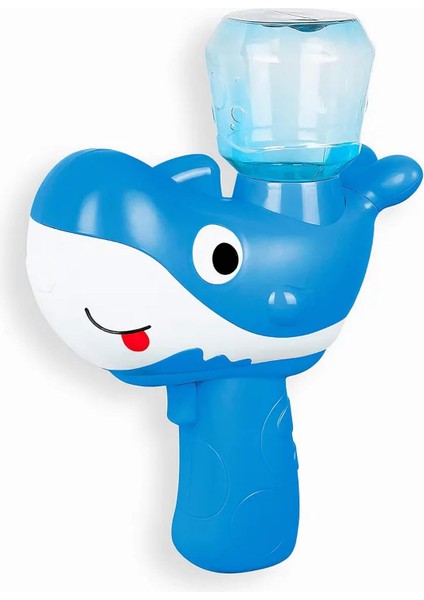 Şarjlı 120 ml Su Kapasiteli Su Şişesi Takılabilen Sevimli Su Tabancası (Mavi)