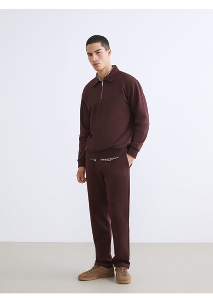 Yeni Sezon Standart Kalıp Erkek Kalın Eşofman Altı