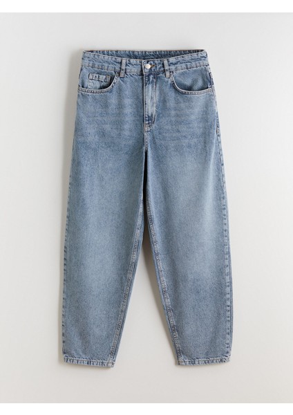 Yeni Sezon Barrel Fit Kadın Jean Pantolon indirimleri