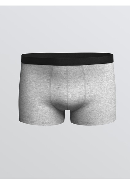 Yeni Sezon Standart Kalıp Pamuklu Esnek Erkek Boxer 3'lü modelleri