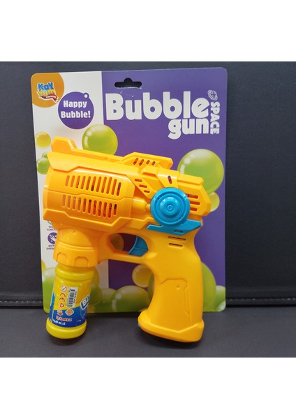 Bubble Gun Space-Otomatik Köpük Tabancası 8 Delikli Sesli Model Pilli Işıklı Köpük Tabancası fırsatları