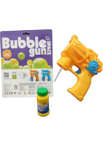 Bubble Gun Space-Otomatik Köpük Tabancası 8 Delikli Sesli Model Pilli Işıklı Köpük Tabancası indirimleri