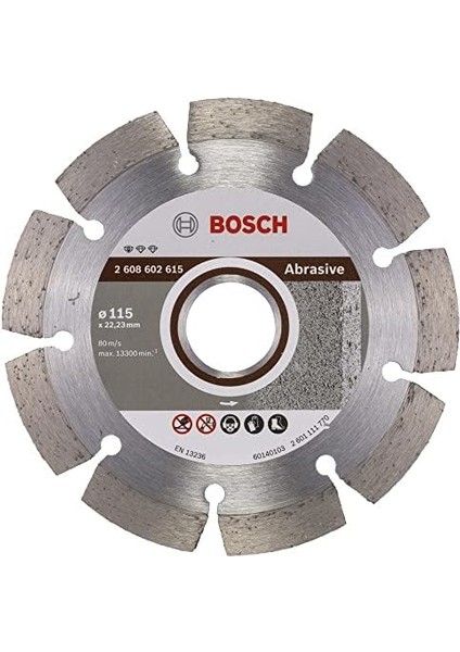 Abrasive Için Kesim Diski, 2608602615, 0 Watts, 0 Volts modelleri