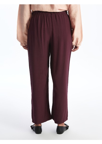 Yeni Sezon Beli Lastikli Rahat Kalıp Kadın Pantolon fırsatları