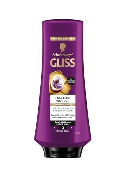 Gliss Full Hair Wonder Saç Bakım Kremi 360 ml modelleri