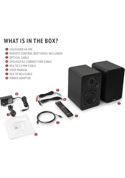 A4 Arc Aktif Hoparlör Siyah(Hdmı Arc,rca,optik,usb,sub Out) modelleri